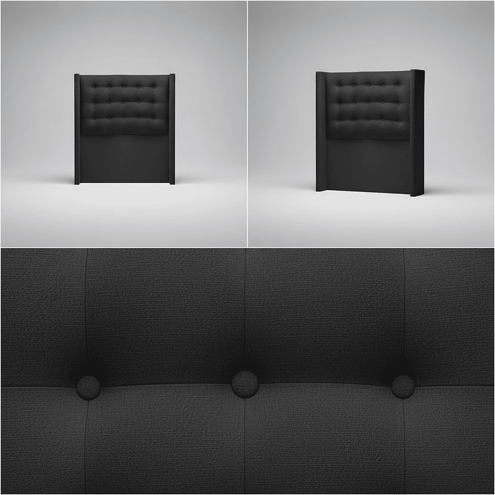 Respaldo Capitonne Basico - Con Retorno (Dif. Colores)  9