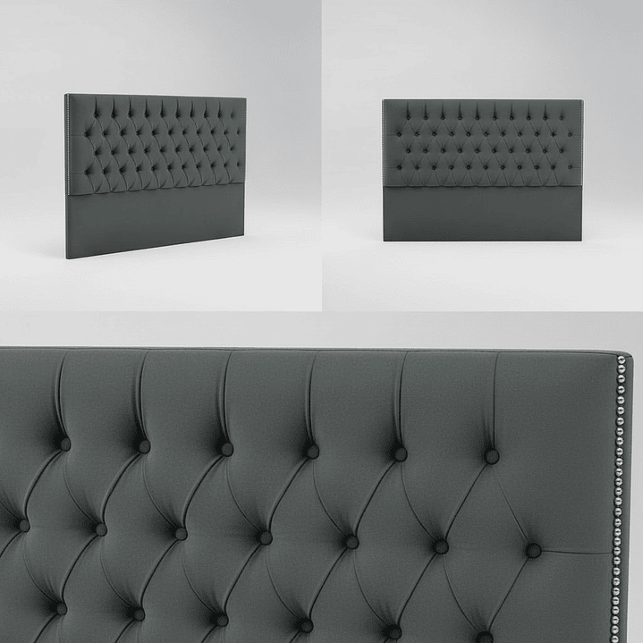 Respaldo Capitonne Tachas - Sin Retorno (Dif. Colores) 3