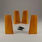 Kit 4 Patas Universales Para Cama Europea - Miel 19.5 cm - thumbnail 1