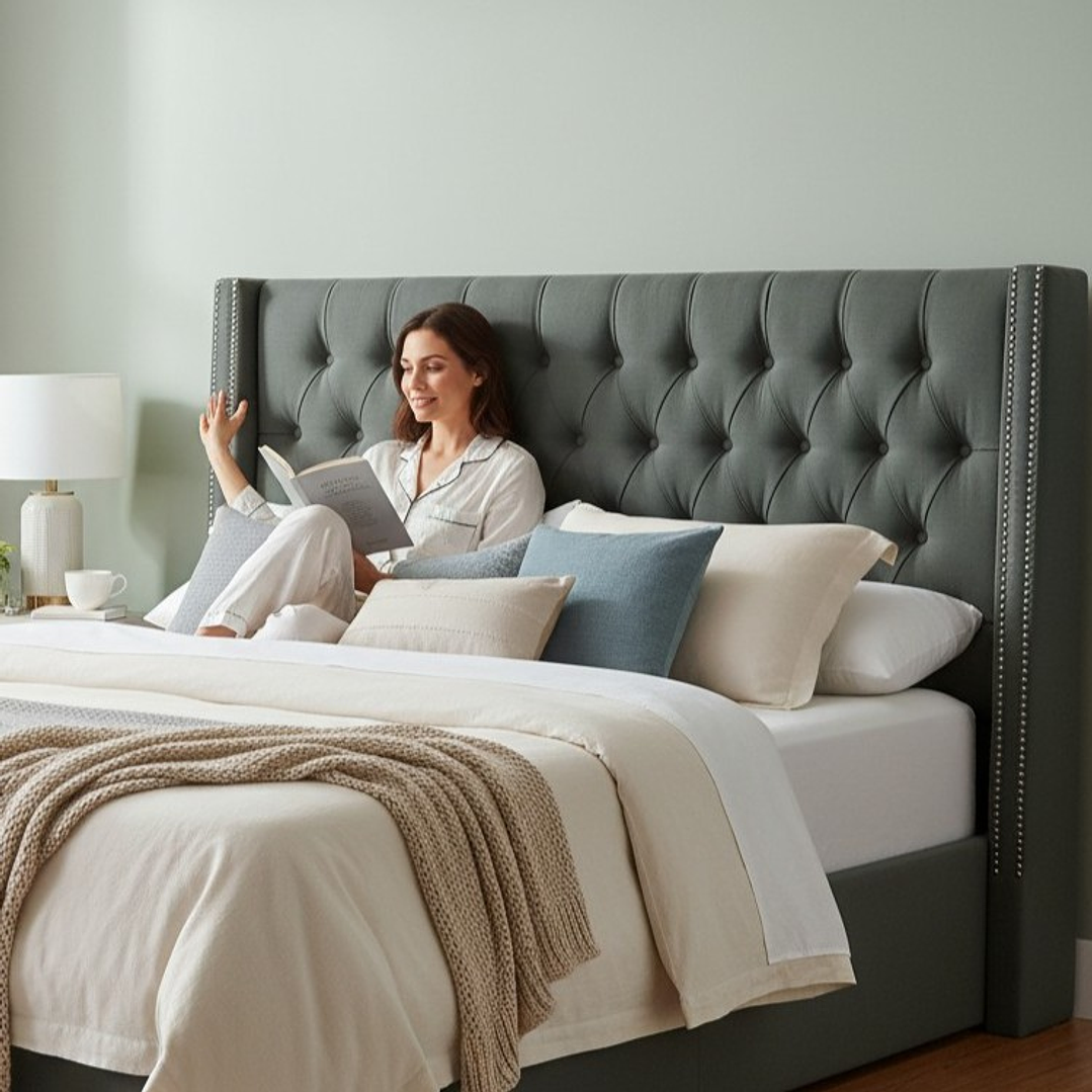 Respaldo Capitonne Tachas - Con Retorno (Dif. Colores) 1