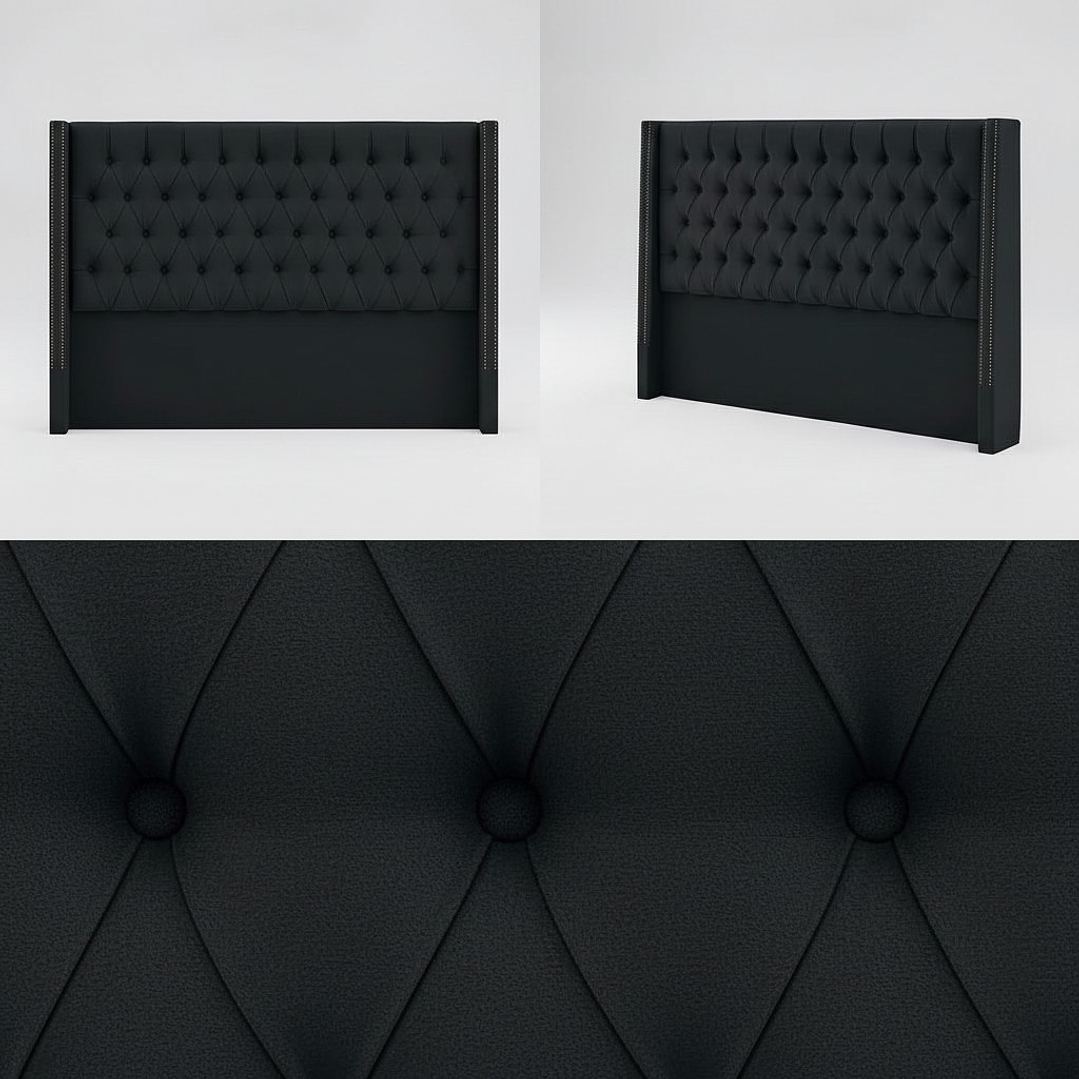 Respaldo Capitonne Tachas - Con Retorno (Dif. Colores) 9