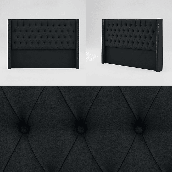 Respaldo Capitonne Tachas - Con Retorno (Dif. Colores) 9