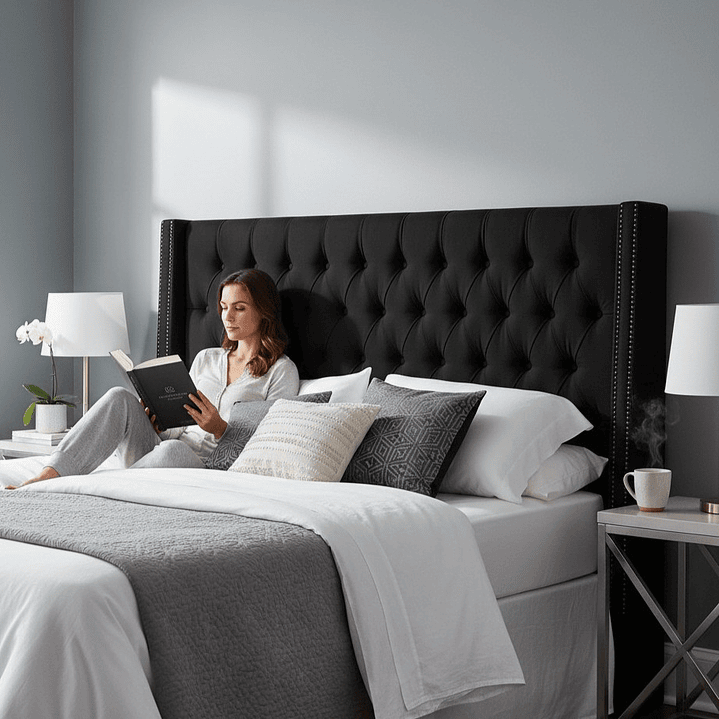 Respaldo Capitonne Tachas - Con Retorno (Dif. Colores) 7