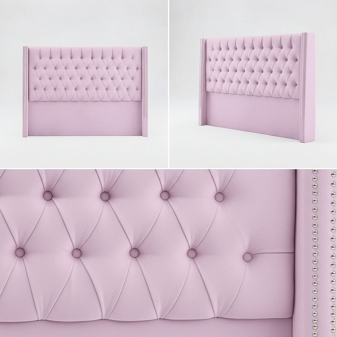 Respaldo Capitonne Tachas - Con Retorno (Dif. Colores) 12