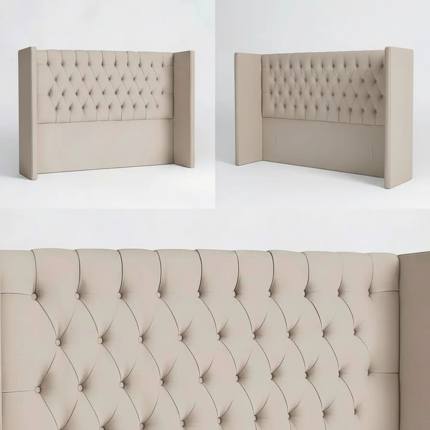 Respaldo Capitonne Premium - Con Retorno (Dif. Colores) / Estilo ◊  6