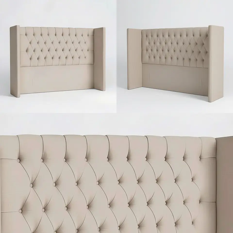 Respaldo Capitonne Premium - Con Retorno (Dif. Colores) / Estilo ◊  6
