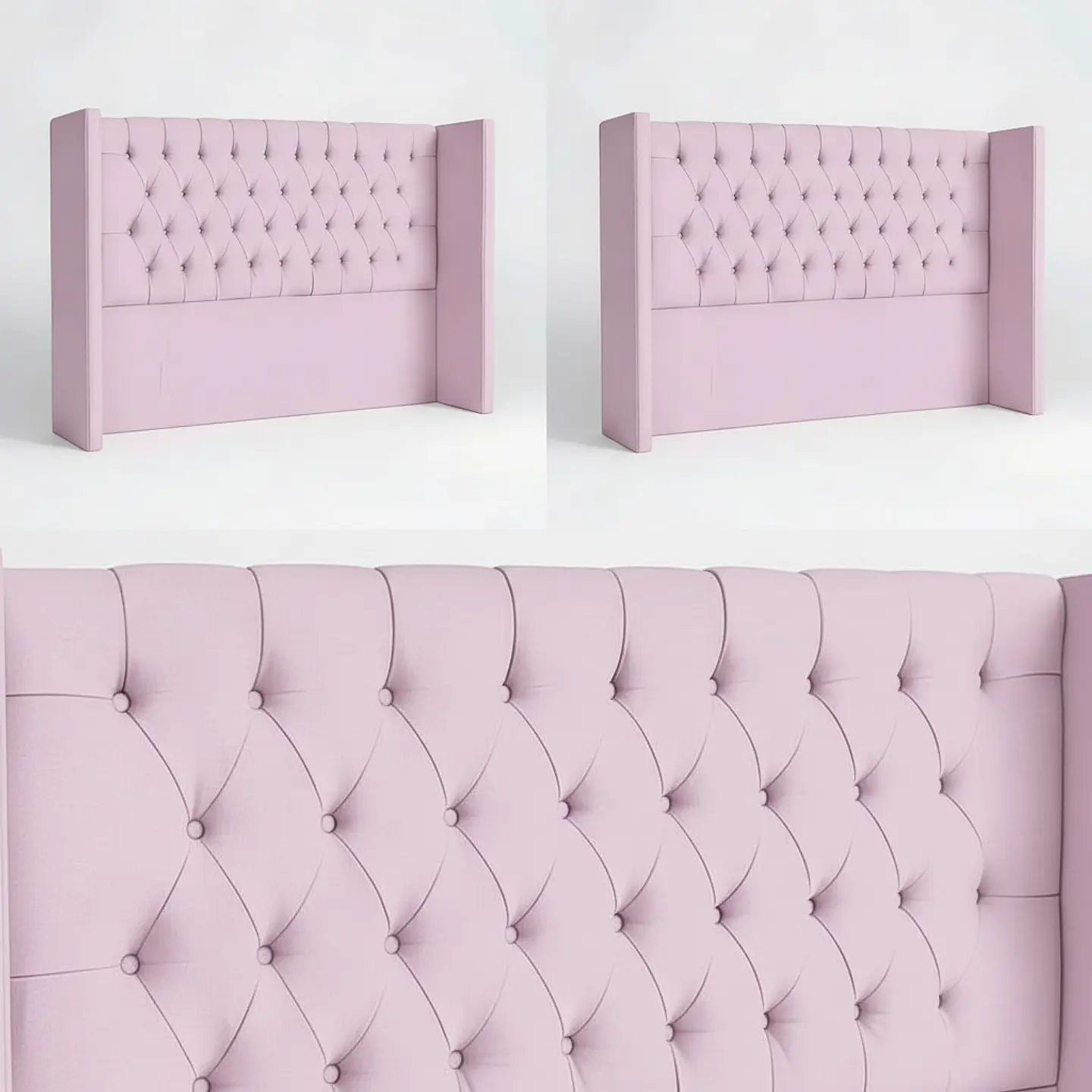 Respaldo Capitonne Premium - Con Retorno (Dif. Colores) / Estilo ◊  12