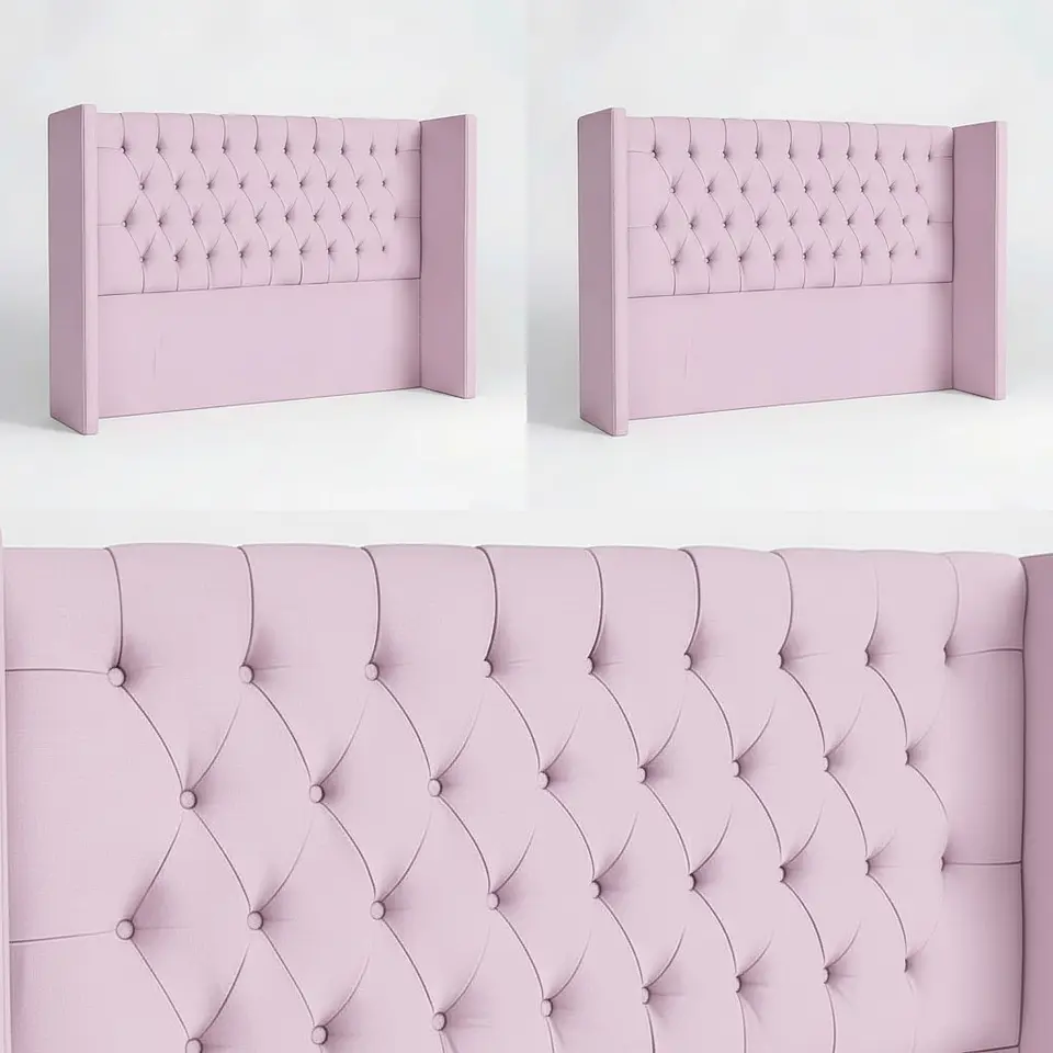 Respaldo Capitonne Premium - Con Retorno (Dif. Colores) / Estilo ◊  12