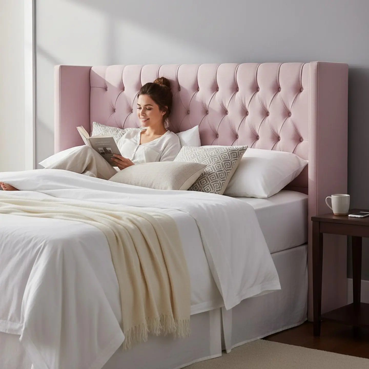 Respaldo Capitonne Premium - Con Retorno (Dif. Colores) / Estilo ◊  10