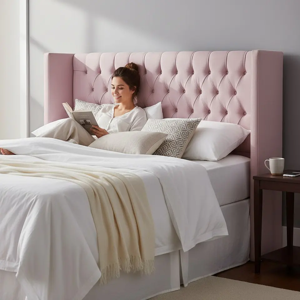 Respaldo Capitonne Premium - Con Retorno (Dif. Colores) / Estilo ◊  10