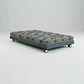 Cama 1 Plaza Box 8 cm + Colchon Modelo Ideal - Ruedas A Eleccion (Gris) - Miniatura 3