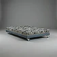 Cama 1 Plaza Box 8 cm + Colchon Modelo Ideal - Ruedas A Eleccion (Gris) - Miniatura 7