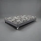 Cama 1.5 Plaza Box 13 cm + Colchon Modelo Ideal - Ruedas A Eleccion (Gris) - Miniatura 5