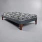 Cama 1.5 Plaza Box 13 cm + Colchon Modelo Ideal / Con Patas De Madera (Gris) - Miniatura 10