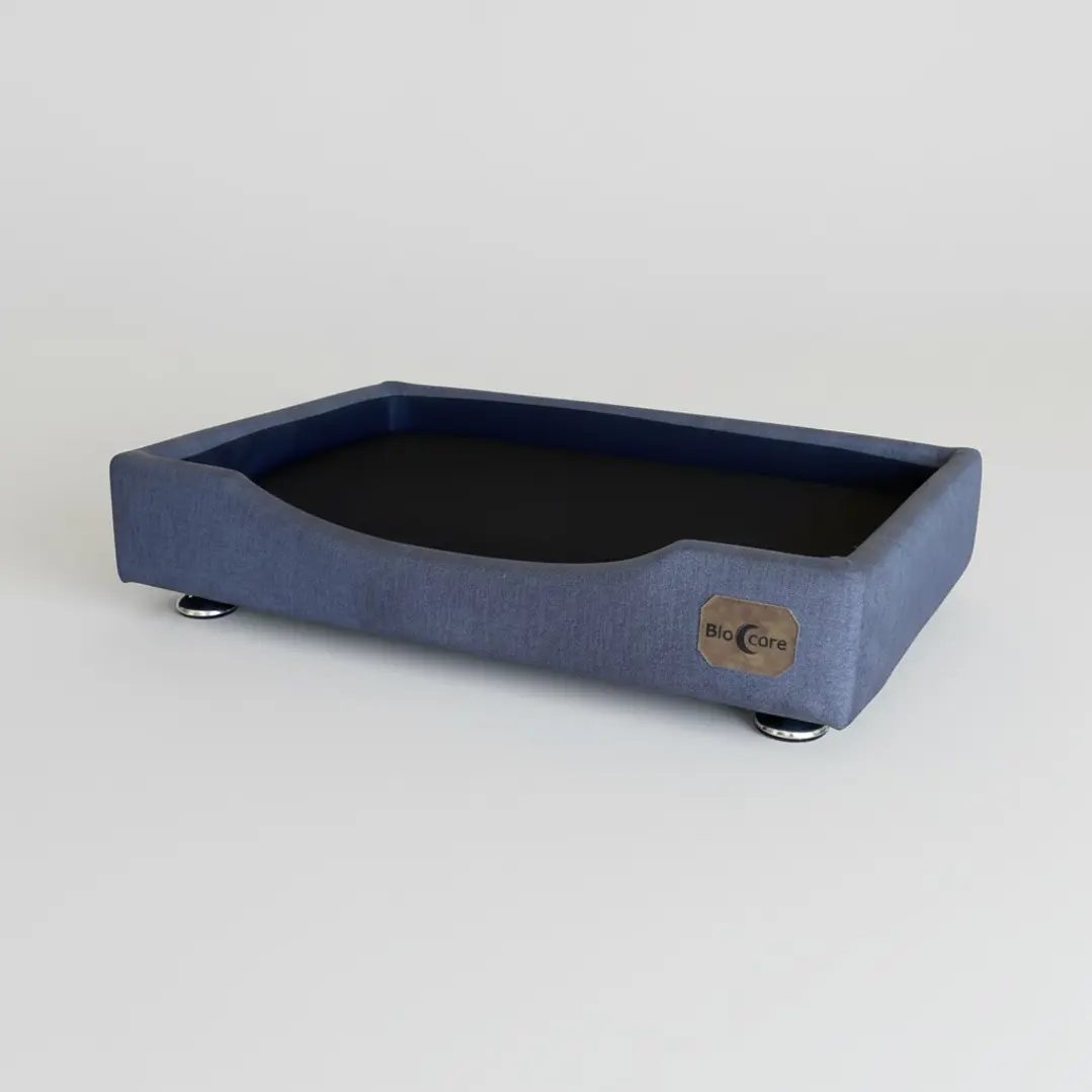 Cama de Mascotas Patas Montessori 3 cm - Tallas S, M, L y XL (Gris) 1