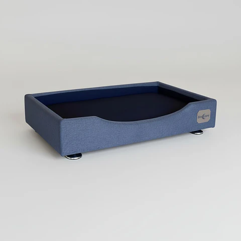 Cama de Mascotas Patas Montessori 3 cm - Tallas S, M, L y XL (Gris)