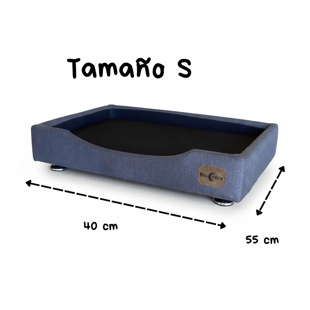 Cama de Mascotas Patas Montessori 3 cm - Tallas S, M, L y XL (Gris) 4