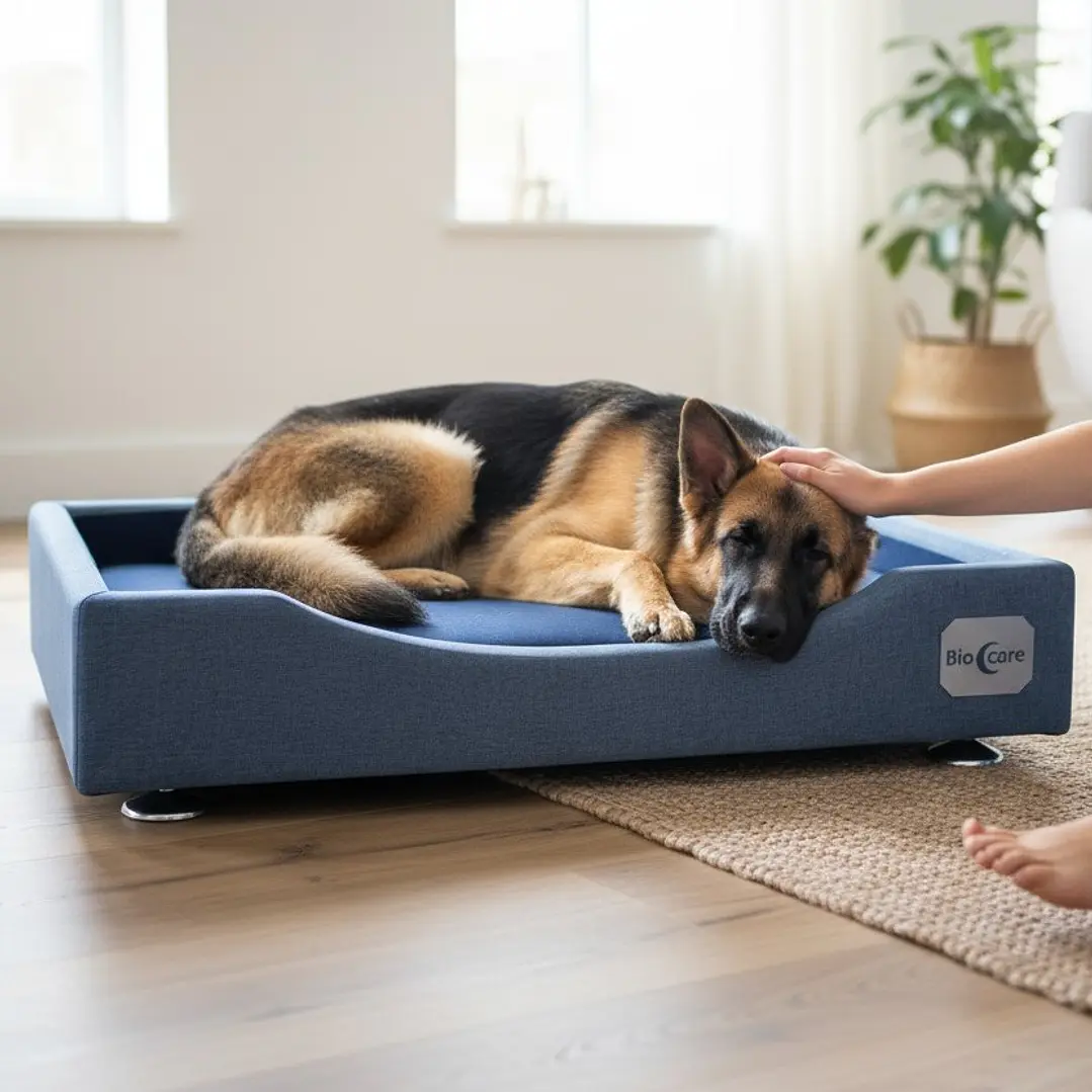 Cama de Mascotas Patas Montessori 3 cm - Tallas S, M, L y XL (Gris) 11