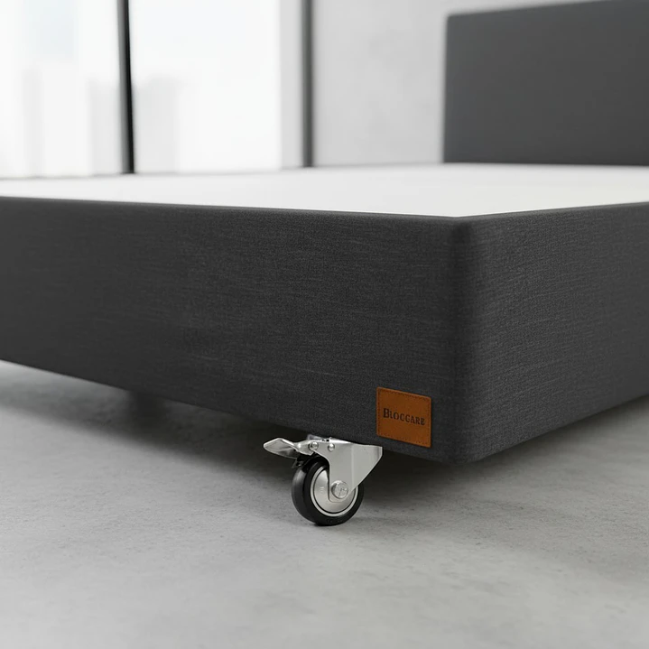 Pack 8 Ruedas Deluxe Para Cama Bloccare, Rosen Y Cic - Vástago 1,2 Cm 4