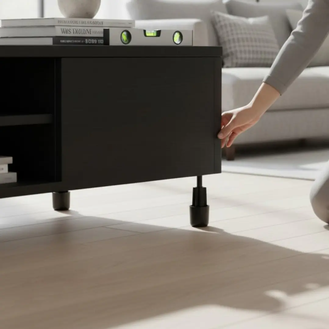 Set 4 Topes Centrales Para Cama Rosen - Patas de Plastico BLOCCARE 6