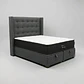 Cama Baul 2 Plazas / Colchon black prime + Respaldo BOTONNE PREMIUM - Miniatura 17