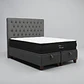 Cama Baul 2 Plazas / Colchon black prime + Respaldo CAPITONNE PREMIUM - Miniatura 14