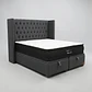 Cama Baul 2 Plazas / Colchon black prime + Respaldo CAPITONNE PREMIUM - Miniatura 17