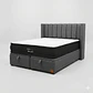 Cama Baul 2 Plazas / Colchon black prime + Respaldo TUBULAR - Miniatura 16