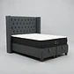 Cama Baul Super King / Colchon black prime + Respaldo CAPITONNE PREMIUM - thumbnail 19