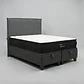 Cama Baul King / Colchon black prime + Respaldo LISO - Miniatura 9