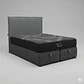 Cama Baul King / Colchon black prime + Respaldo LISO- COPIA - Miniatura 2