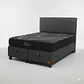 Cama Baul King / Colchon black prime + Respaldo LISO  - Miniatura 4