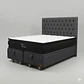 Cama Baul King - Colchon black prime + Respaldo CAPITONNE PREMIUM / Ruedas - Miniatura 19