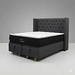 Cama Baul King - Colchon black prime + Respaldo CAPITONNE PREMIUM / Ruedas - Miniatura 25