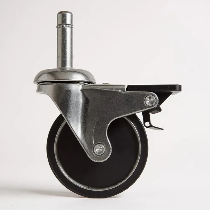 Cama Baul King - Colchon black prime + Respaldo CAPITONNE TACHAS / Ruedas 10