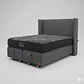 Cama Baul Super King - Colchon black prime + Respaldo Liso Removible y Lavable / Ruedas - Miniatura 9