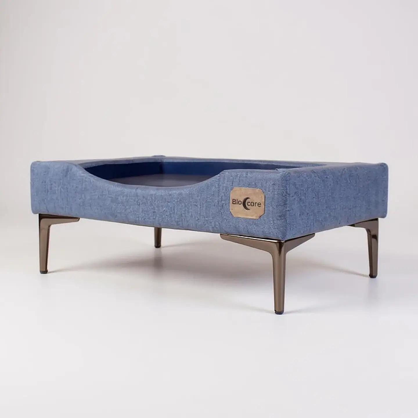 Cama de Mascotas - Talla S, M, L y XL / Pata Cromada 15 cm (Gris) 11