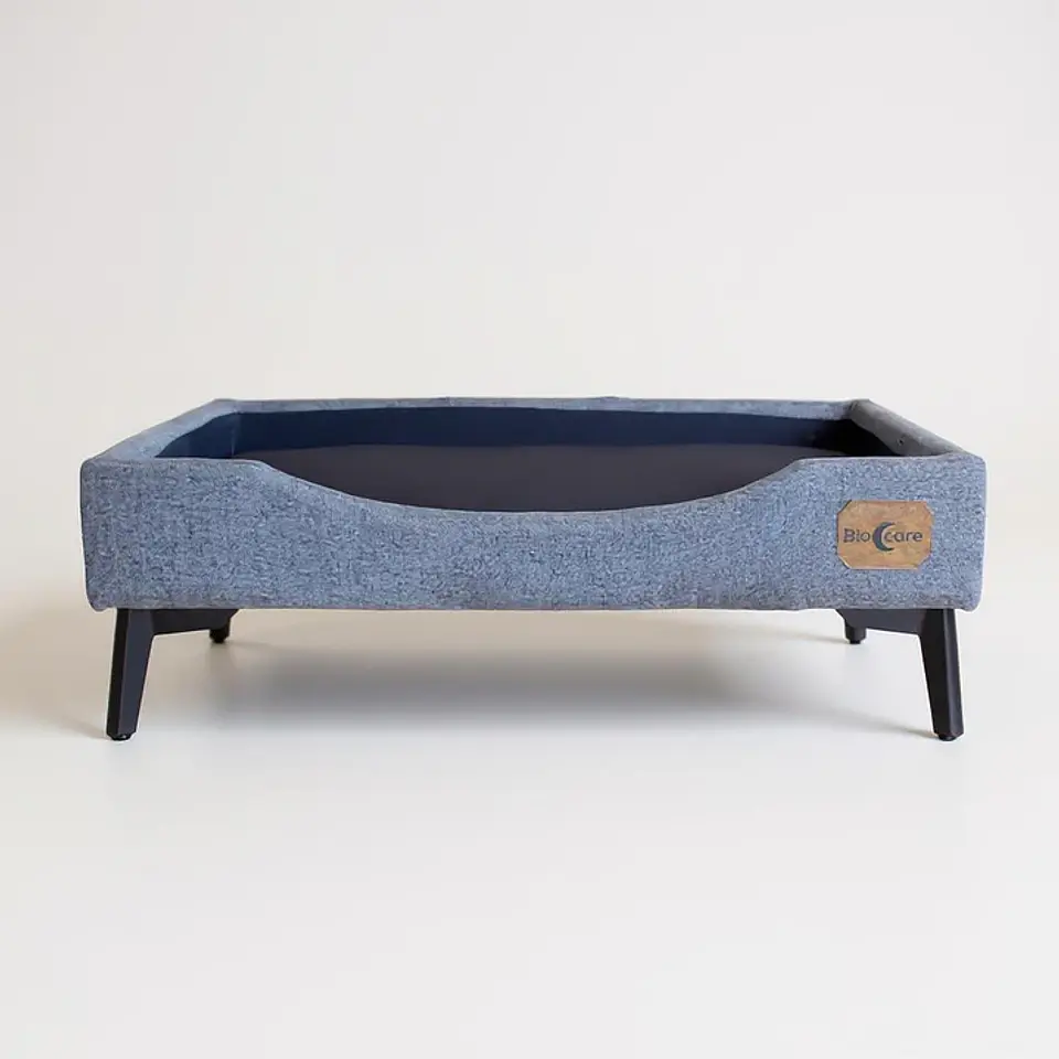 Cama de Mascotas - Talla S, M, L y XL / Pata Metalica 12 cm (Gris) 7