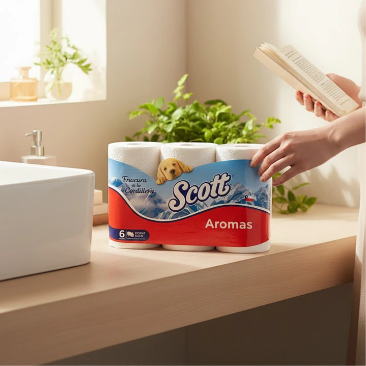 Papel Higienico Scott Aromas Doble Hoja 48 Rollos - MANGA x 8 3