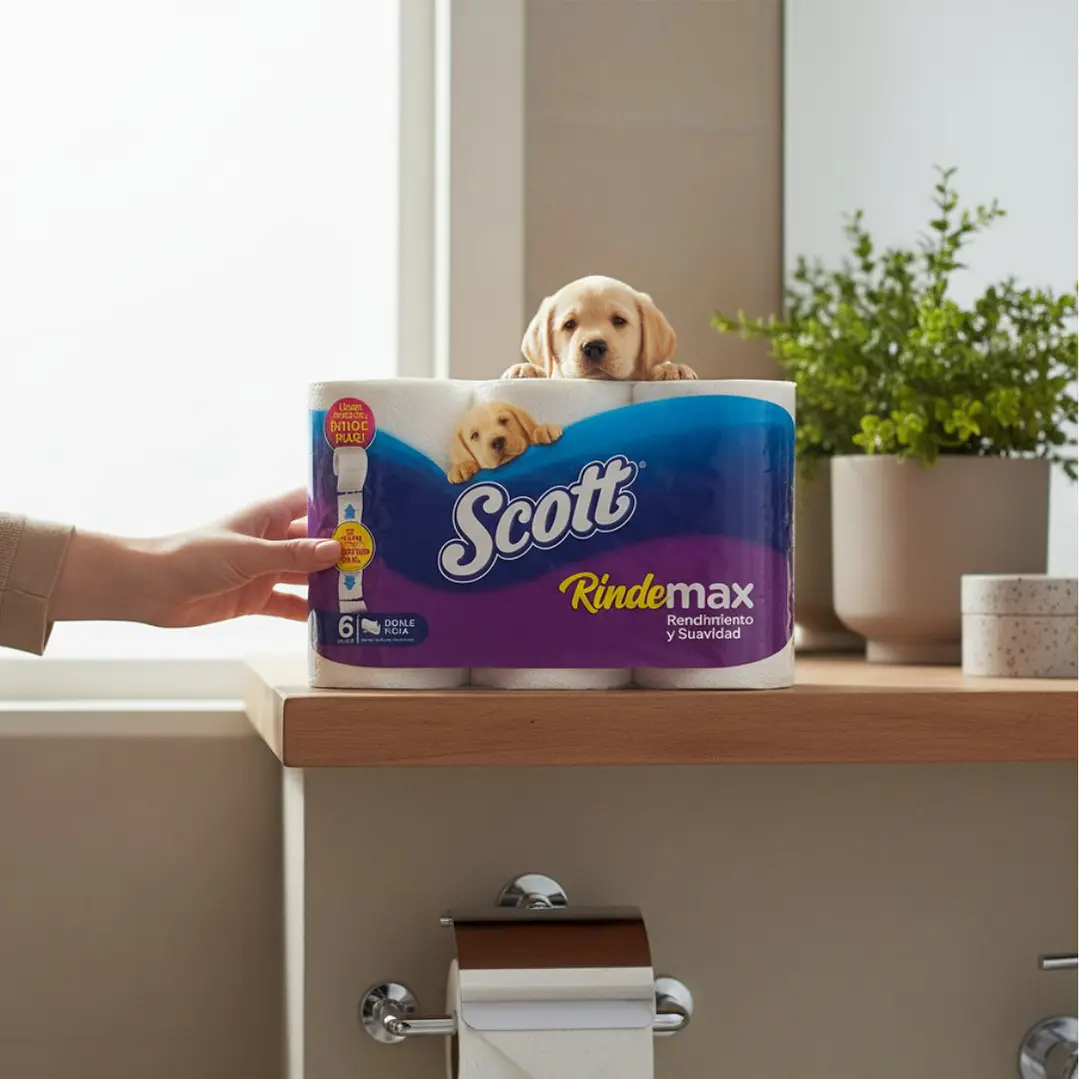 Papel Higienico Scott RINDEMAX 48 unidades 22 mts - MANGA x 8 3