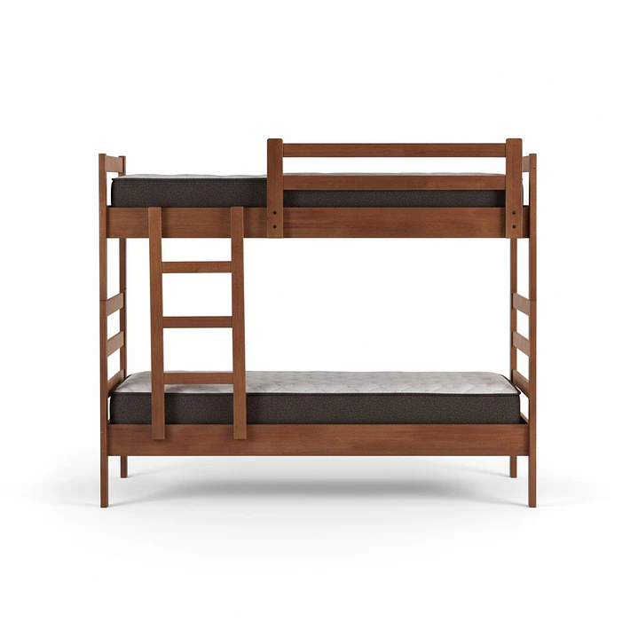 Camarote Desmontable Doble L210 cm /Colchones Ideal 1.5 Plaza  3