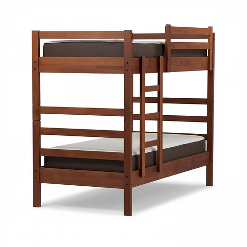 Camarote Desmontable Doble L210 cm /Colchones Ideal 1.5 Plaza 