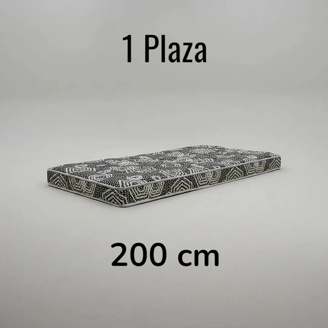 Colchón 1 Plaza Modelo IDEAL Largo 200 cm (para camarotes) 1