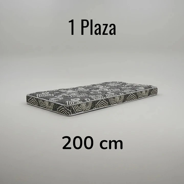 Colchón 1 Plaza Modelo IDEAL Largo 200 cm (para camarotes) 1