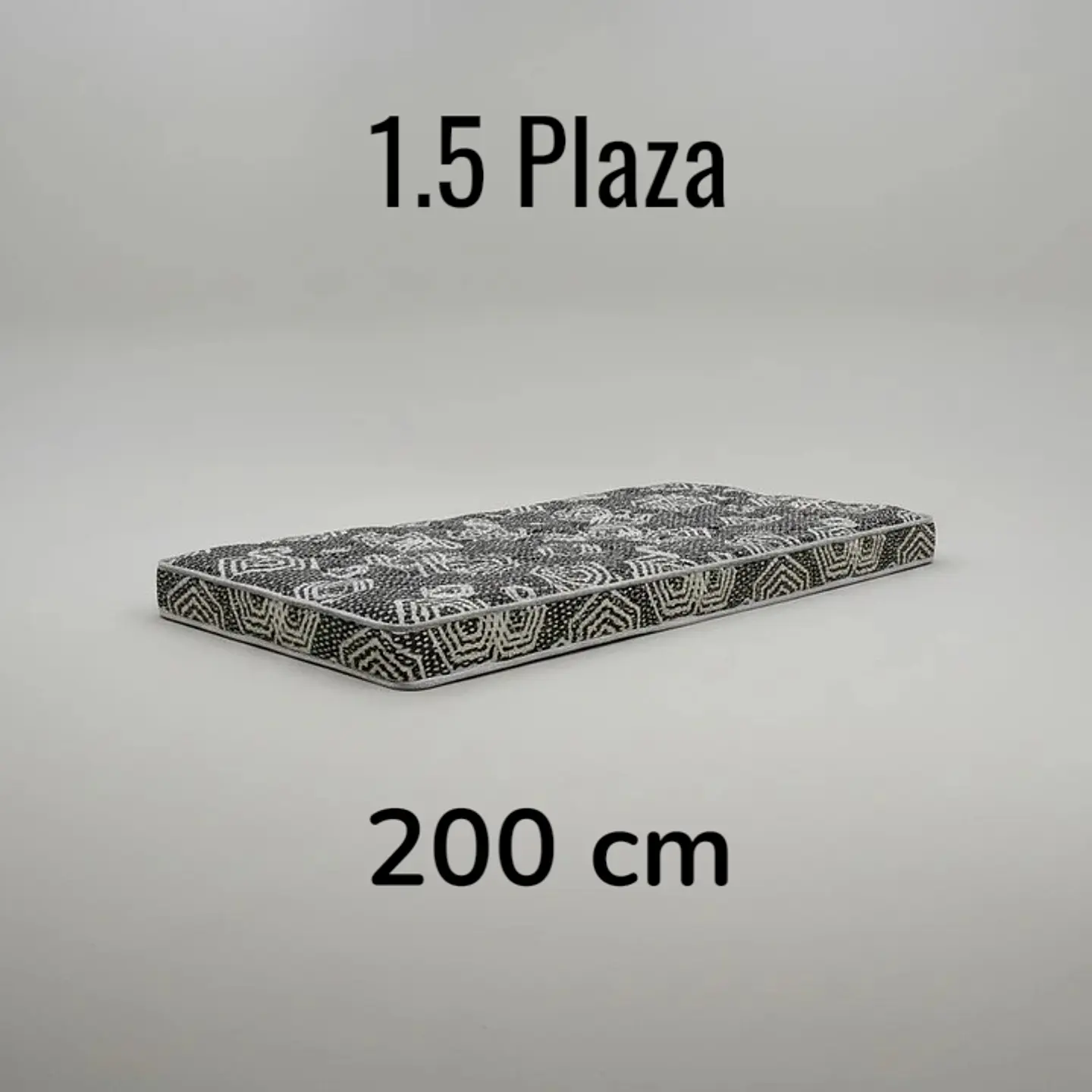 Colchón 1.5 Plaza Modelo IDEAL Largo 200 cm (para camarotes) 1