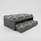Cama NIDO 1.5 Plaza - 200 cm Arriba / 190 cm Abajo - Colchón Ideal - Ruedas Diván (gris) - Miniatura 1