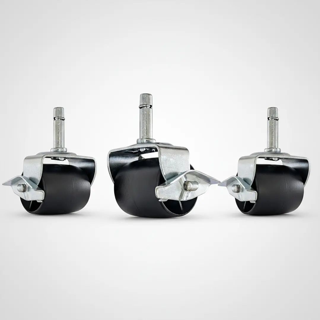 Rueda Tipo Barril Para Camas Flex, Vástago 1.05 Cm 3