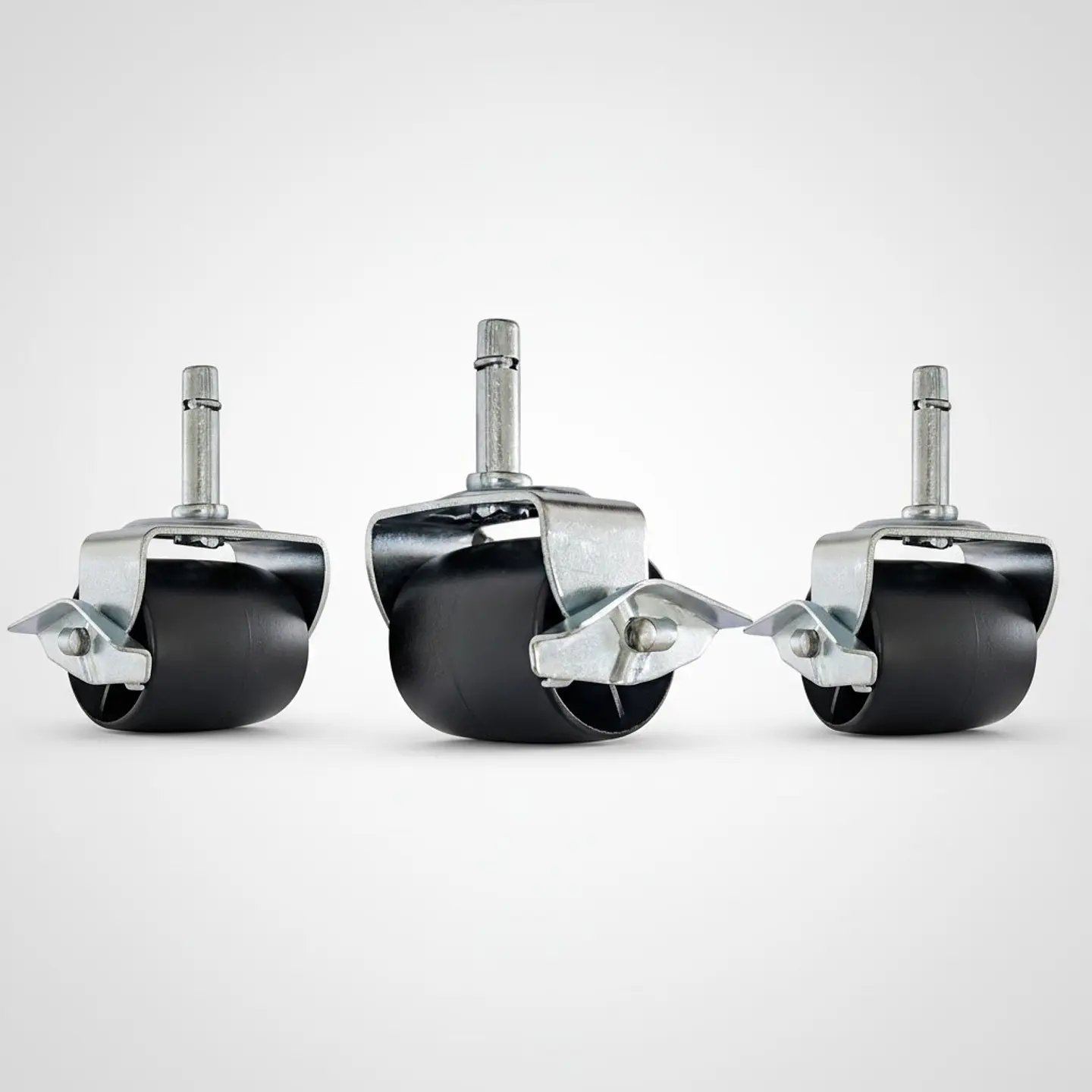 Rueda Tipo Barril Para Camas Flex, Vástago 1.05 Cm 3