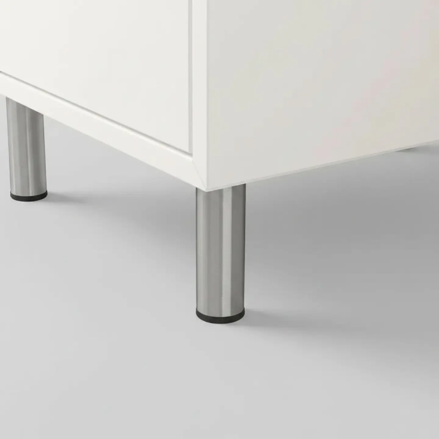 Kit de 4 Patas Con Placa Para Sillones y Gabinetes Altura 10 Cm 3