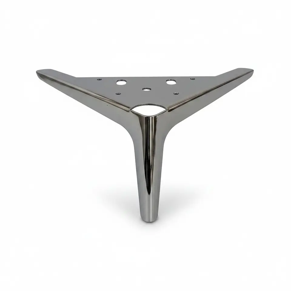 Metal Legs for Armchairs Sofas Furniture - Pack of 4 2